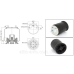Пневмоподушка с пласт.. стаканом 1DK20C–5 GIGANT, KRONE ➤ 9377003