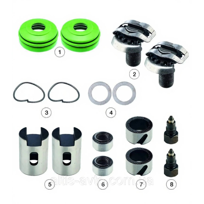 Ремкомплект суппорта WABCO D 410 SIMPLEX (Andtech) 0810 40901 Ремкомплект суппорта WABCO D 410 SIMPLEX (Andtech) 0810 40901
