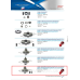 Ремкоплект механизма подвода суппорта с пружинами, WABCO 17.5“, 19.5“, 22.5“ болт–76мм со штырем Ремкоплект механизма подвода суппорта с пружинами, WABCO 17.5“, 19.5“, 22.5“ болт–76мм со штырем