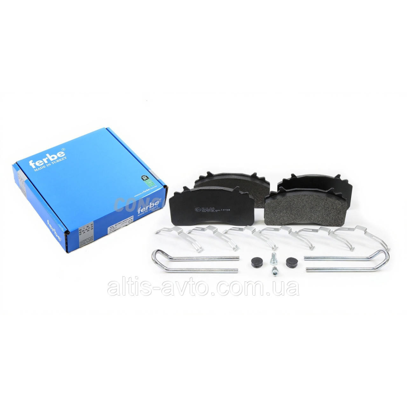 Колодки тормозные WABCO MAXX 22 (MAN TGS, TGX) с монтажным комплектом ➤ 29279WVA Колодки тормозные WABCO MAXX 22 (MAN TGS, TGX) с монтажным комплектом ➤ 29279WVA