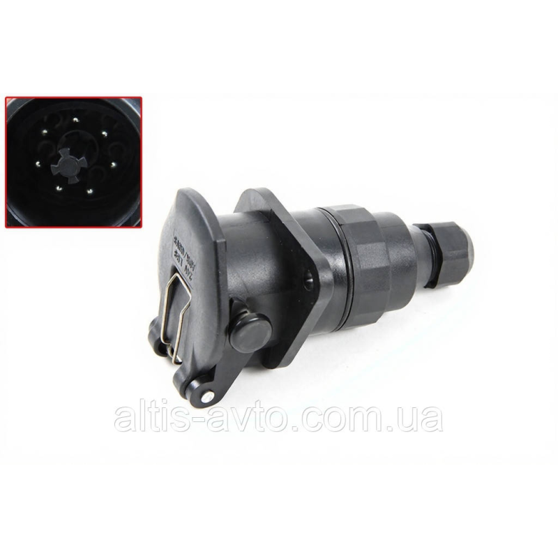 Розетка EBS ABS, EBS, 5, 7 Pins, 24V ➤ 4460083802 Розетка EBS ABS, EBS, 5, 7 Pins, 24V ➤ 4460083802