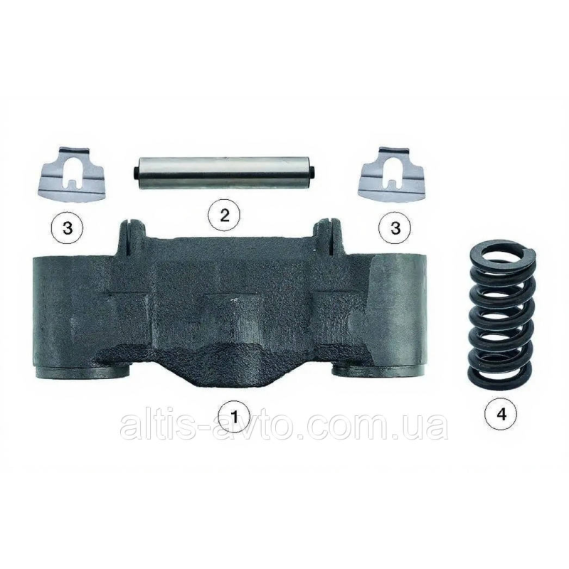 Корпус толкателей суппорта KNORR SN6,SN7 с пружиной (Andtech) 0810 10133