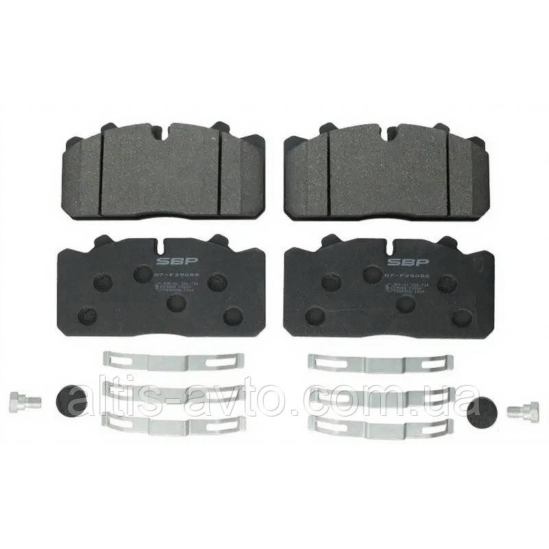 Тормозные колодки Renault Midlum 29088 Тормозные колодки Renault Midlum 29088