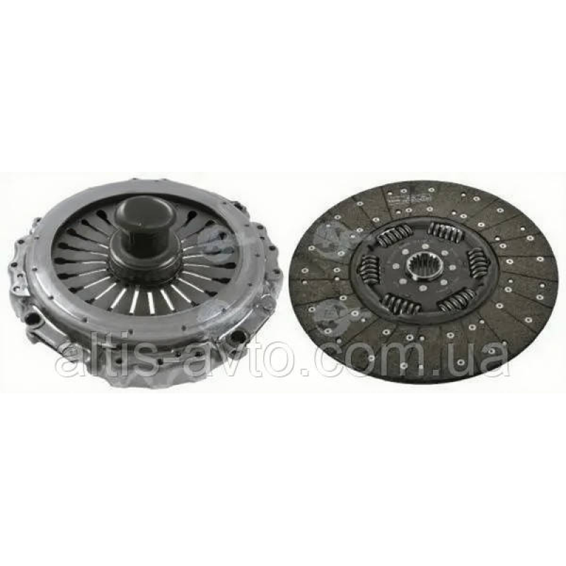 Cцепления комплект Mercedes ACTROS (оригинал Sachs) 3400 122 801
