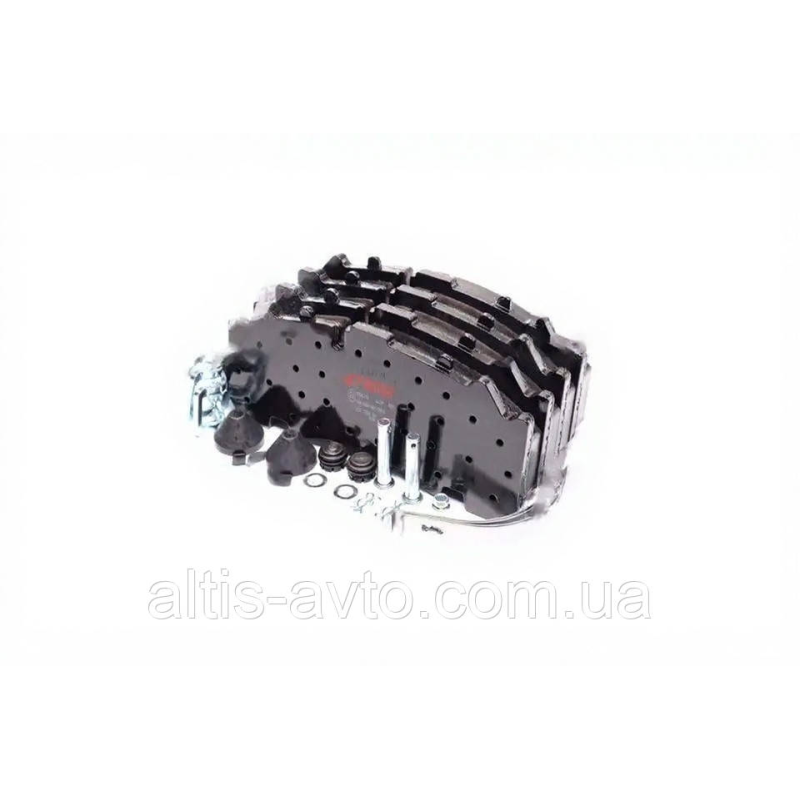 Тормозные колодки (комплект на ось) BPW SB 4345, задний (REMSA) JCA1554.80