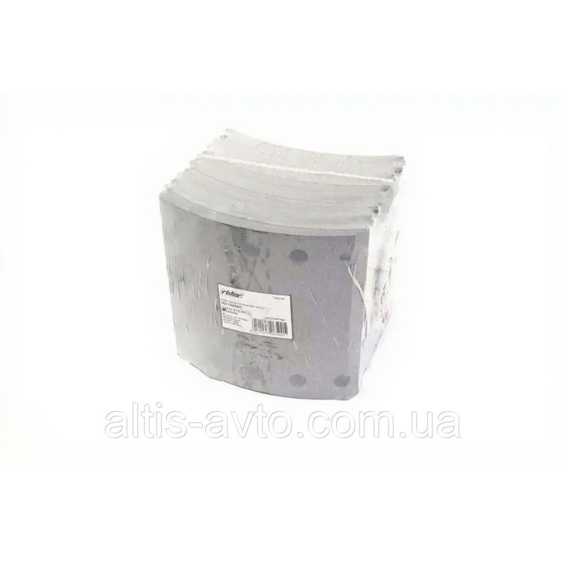 Тормозные накладки (комплект на ось) Premium 420х200 3-й рем. BPW, DAF SB, SAF (RIDER) 19094/3 Тормозные накладки (комплект на ось) Premium 420х200 3-й рем. BPW, DAF SB, SAF (RIDER) 19094/3