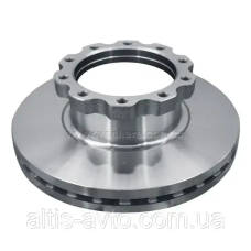 Диск тормозной MAN M2000, TGA, TGX, TGS, TGM перед, зад вент ➤ 81508030027