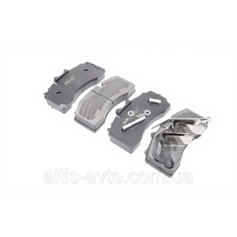 Тормозные колодки (комплект на ось) BPW TSB 4309 (RIDER) ST 29228PRO