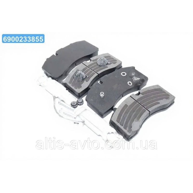 Тормозные колодки (комплект на ось) SAF 22,5 (RIDER) ST 29158PRO