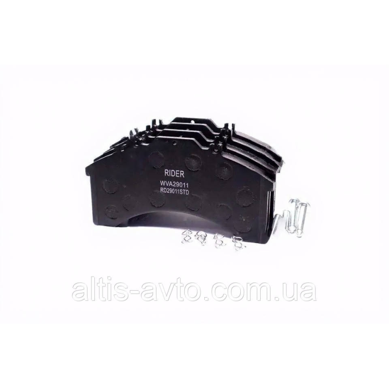 Тормозные колодки (комплект на ось) IVECO EuroCargo (РАСПРОДАЖА) (RIDER) RD29011STD