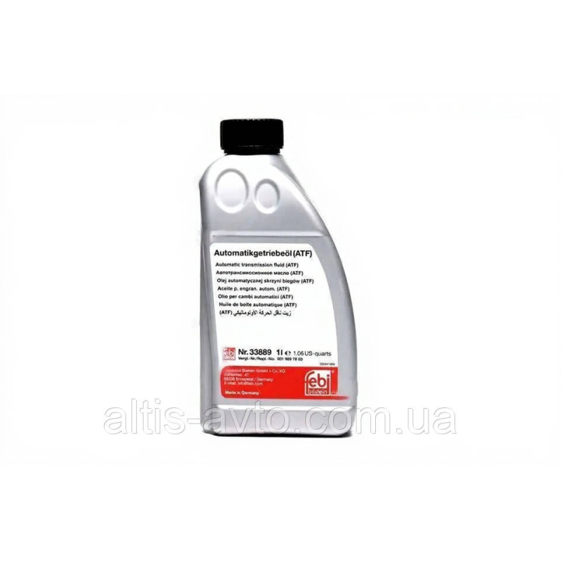 Масло трансмиссионное FEBI ATF Mercedes 236.15 (Канистра 1л) 33889