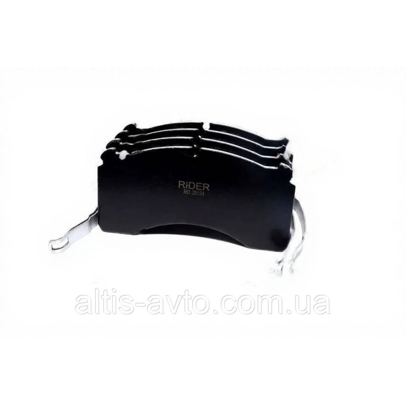 Тормозные колодки (комплект на ось) ROR DX195 (RIDER) RD29124PRO