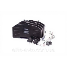 Тормозные колодки (комплект на ось) BPW RS-SB 4309T (RIDER) RD29171STD