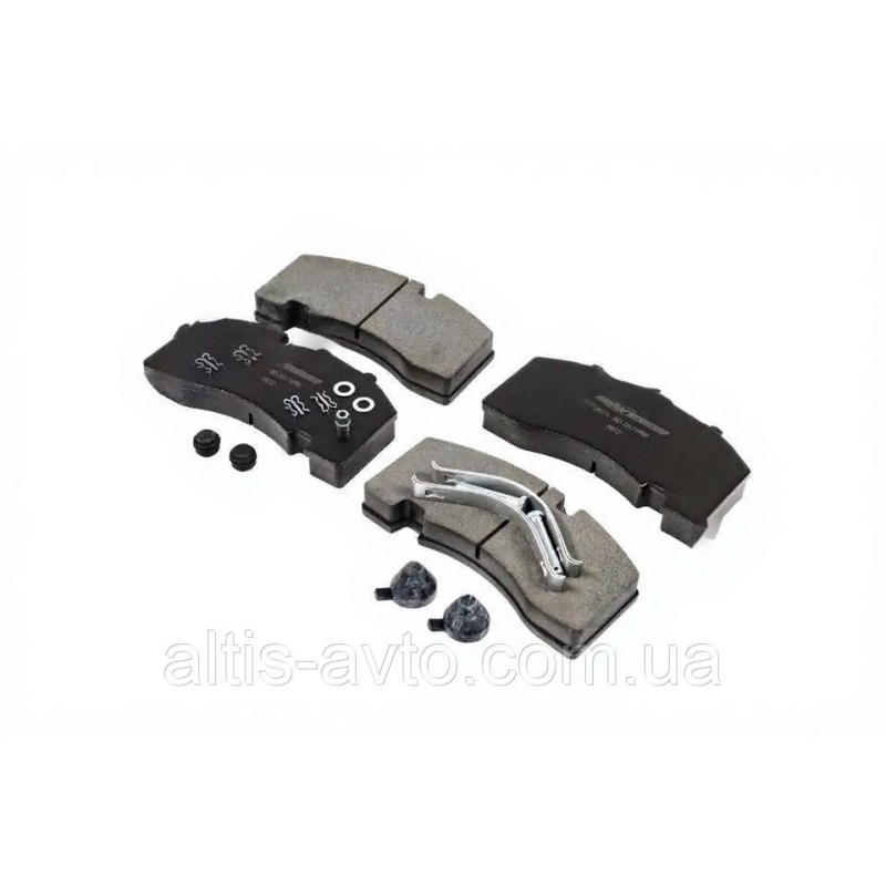 Тормозные колодки (комплект на ось) BPW RS-SB 4309T (RIDER) RD29171PRF