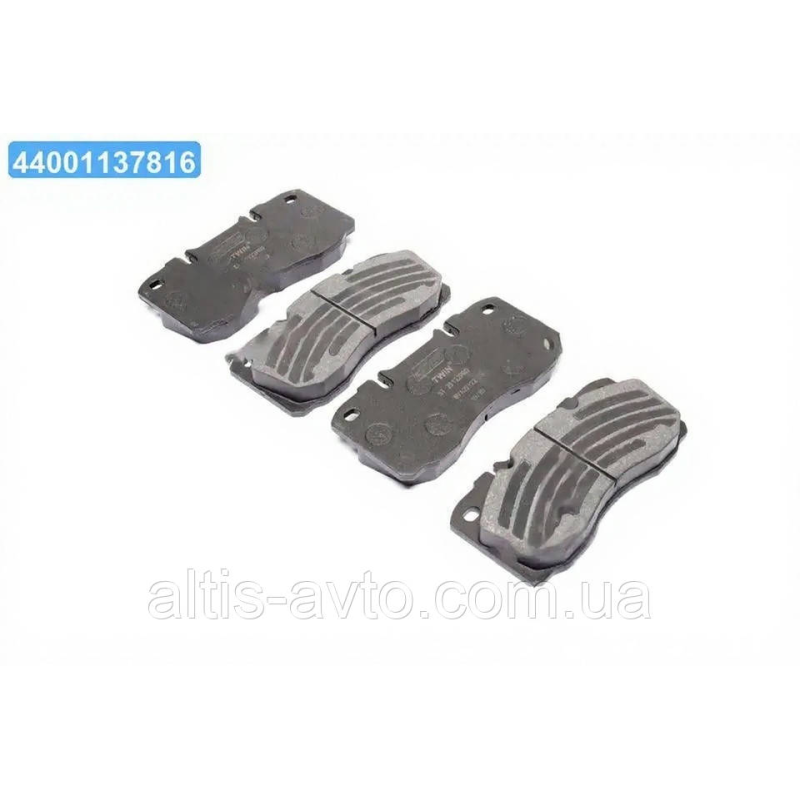 Тормозные колодки (комплект на ось) IVECO EuroCargo (RIDER) ST 29122PRO