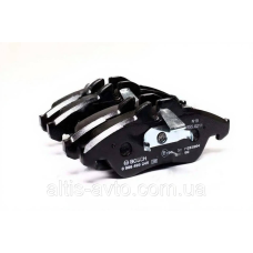 Тормозные колодки Mercedes SPRINTER 2-t, VW LT 28-35 передний (Bosch) 0 986 495 245
