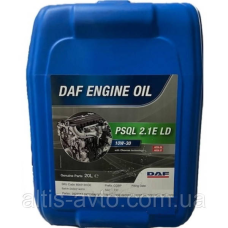 Моторное масло для DAF 10W30 PSQL 2.4 LD оригинал 20 литров, Евро 6