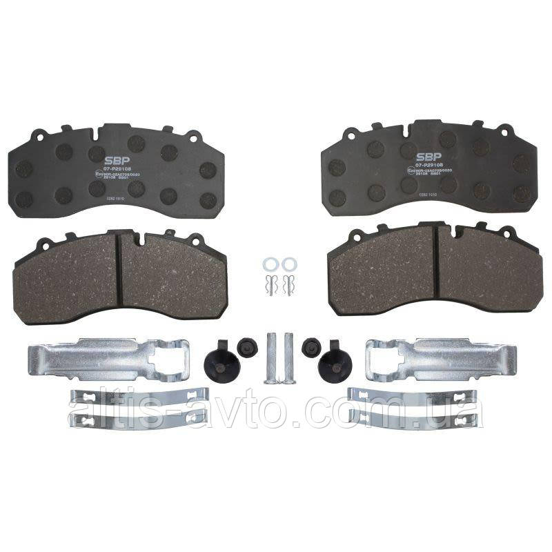 Тормозные колодки для DAF LF 45, 55, XF 95, 105 / 1439324 Тормозные колодки для DAF LF 45, 55, XF 95, 105 / 1439324