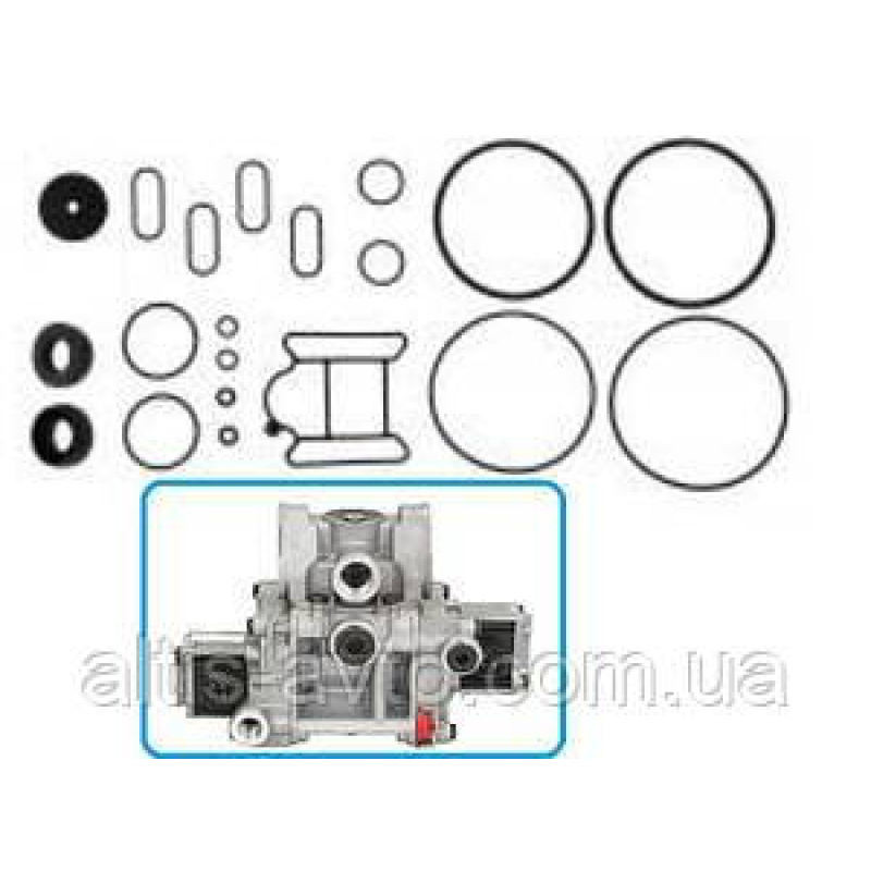 Ремкоплект модулятора ABS DAF, KAISER, TRAILOR, TROUILLET ➤ 950364047 Ремкоплект модулятора ABS DAF, KAISER, TRAILOR, TROUILLET ➤ 950364047
