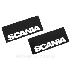 Комплект брызговиков передних черные “Scania“ ➤ 15012CNT