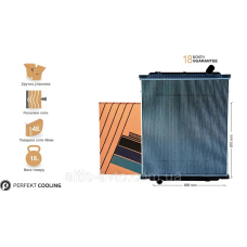 Радиатор без рамы Renault Premium 5001858494