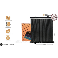 Радиатор без рамы Renault Premium, Kerax