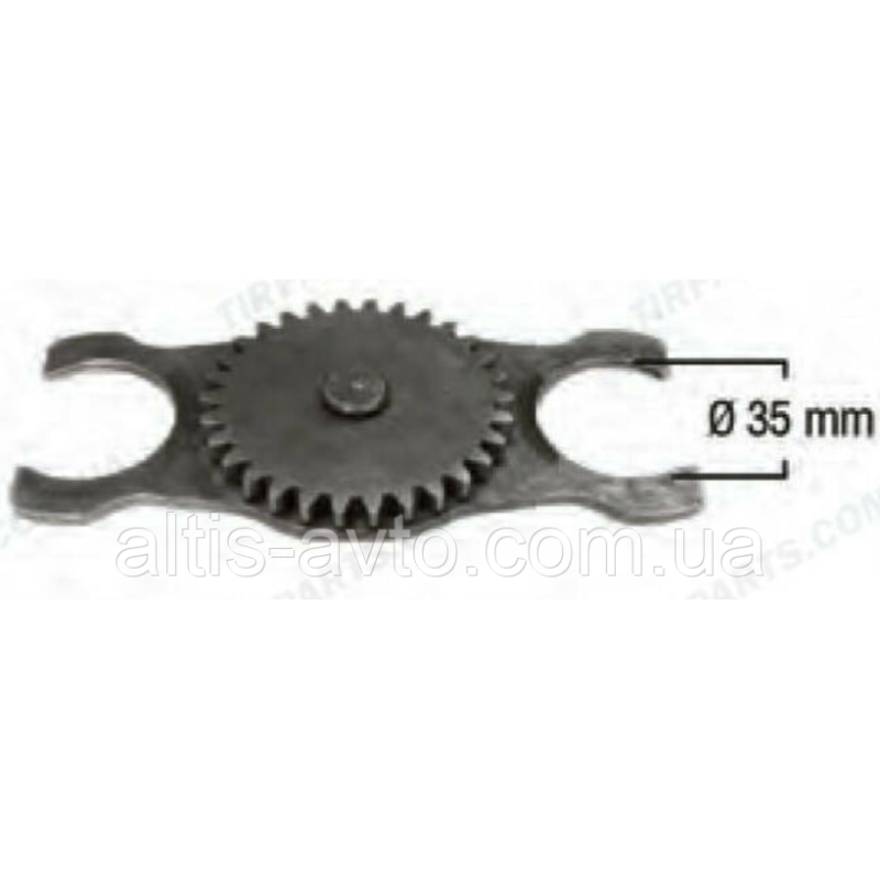 Пластина суппорта MERITOR ELSA1, 35 mm ➤ 6125-15