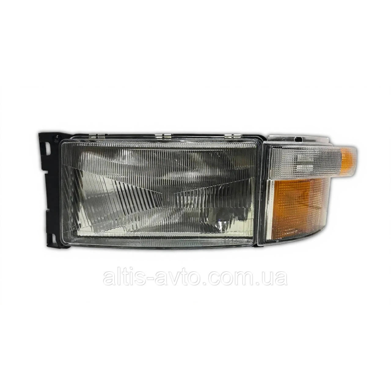 Фара головного света с поворотником, фишкой и проволокой LH Scania R114 1732515 Фара головного света с поворотником, фишкой и проволокой LH Scania R114 1732515