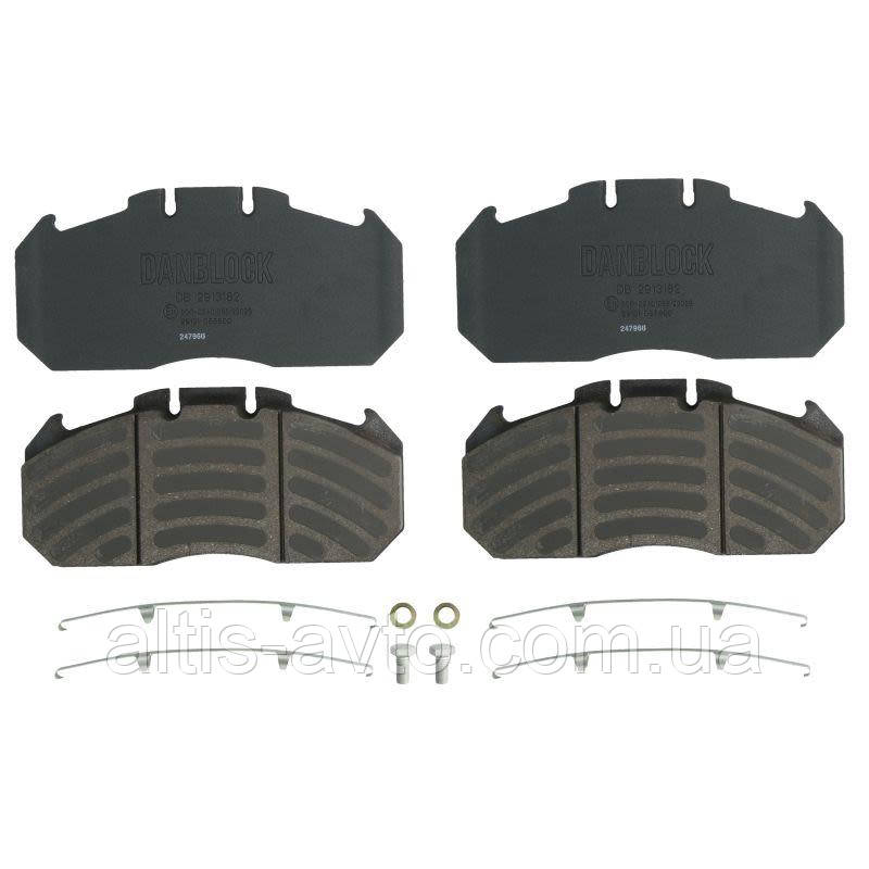 Тормозные колодки Renault Premium, Kerax, Magnum Евро 2 3 5