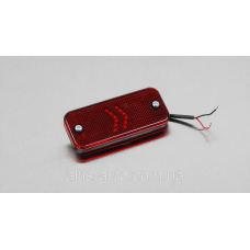 Фонарь габаритный LED, красный, без кронштейна ➤ ISS40343