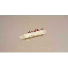 Фонарь габаритный 9 LED вдоль, белый ➤ ISS40362
