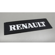 Брызговик передний черный “RENAULT“, 3D!! ➤ MG35662