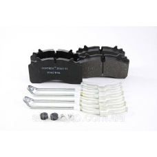 Колодки тормозные WABCO PAN 22–1, MAXX 22T (DAF, Gigant, SAE, SMB, Kögel, SAF ➤ 29162WVA