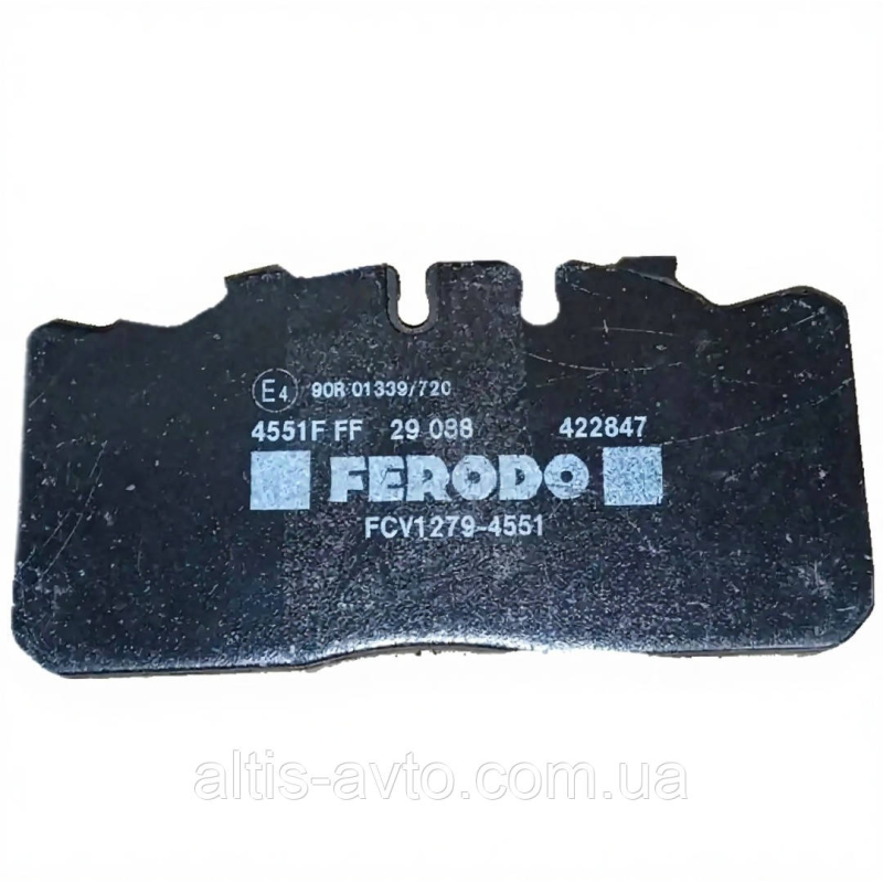 Колодки тормозные MAN, Renault, DAF 81508206042