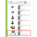 Комплект пыльников суппорта MERITOR D3 LRG524 LRG525 LRG526 LRG527 LRG528 LRG529 LRG622 LRG633 ➤ D3