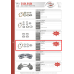 Ремкоплект суппорта MERITOR C LISA, D LISA ➤ CLISA Ремкоплект суппорта MERITOR C LISA, D LISA ➤ CLISA