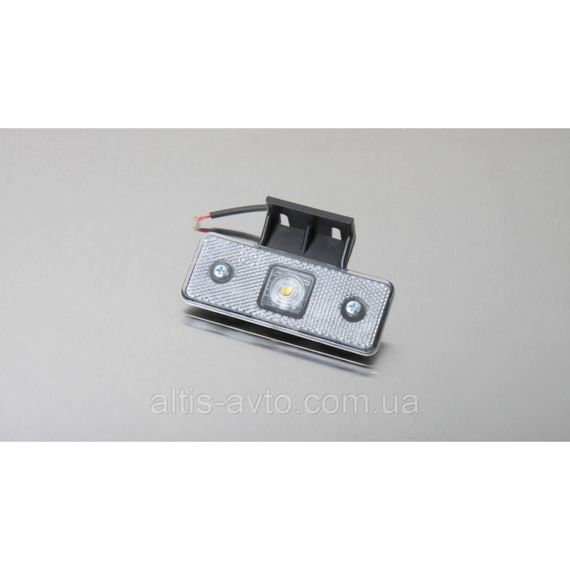 Фонарь габаритный LED, белый, с кронштейном (передний) продажа кратно 12шт ➤ ISS20082B Фонарь габаритный LED, белый, с кронштейном (передний) продажа кратно 12шт ➤ ISS20082B