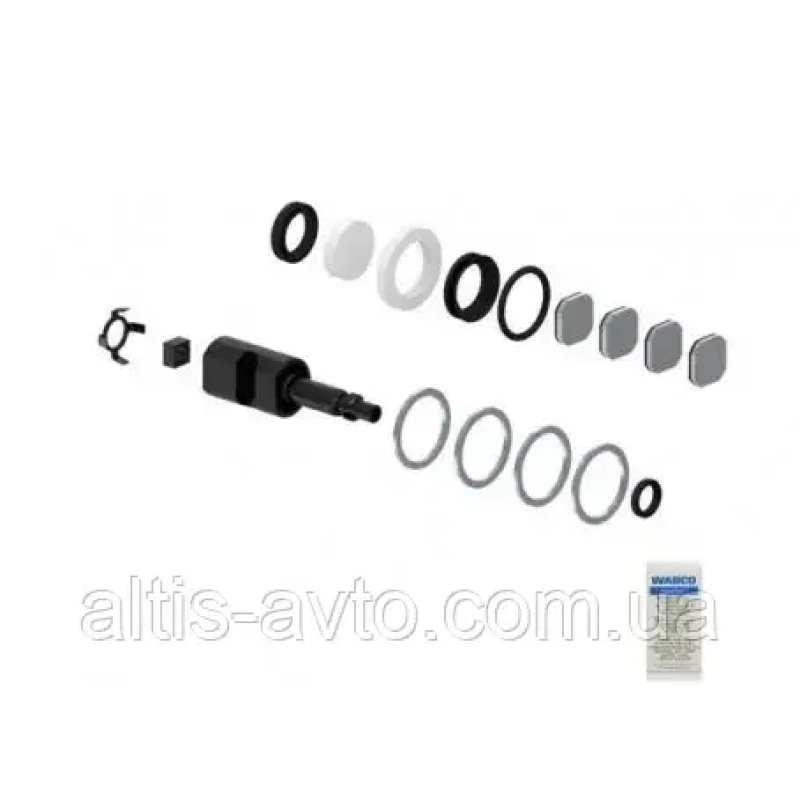 Ремкоплект крана уровня пола BPW, DAF, FRUEHAUF, IVECO, MAN, Renault, SAF, Scania ➤ 4640060022 Ремкоплект крана уровня пола BPW, DAF, FRUEHAUF, IVECO, MAN, Renault, SAF, Scania ➤ 4640060022