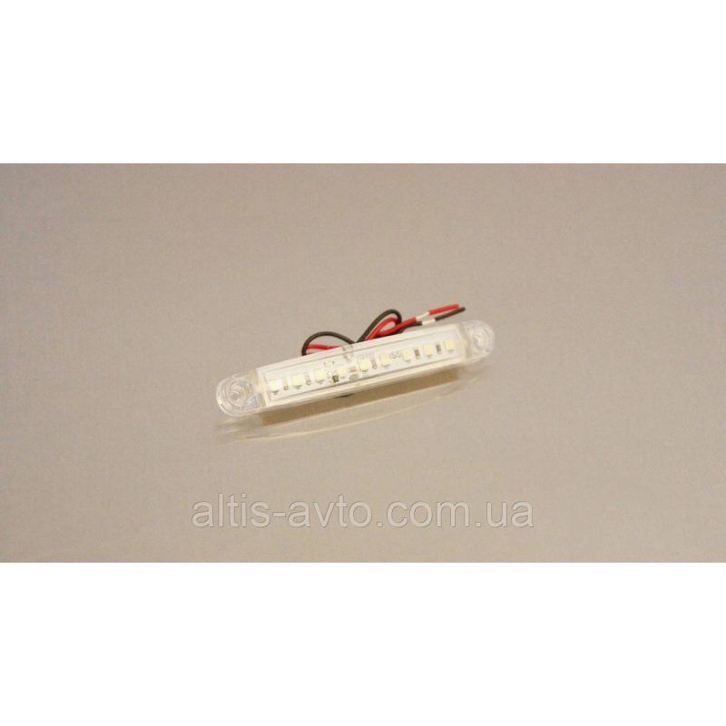 Фонарь габаритный 9 LED вдоль, белый ➤ ISS40362 Фонарь габаритный 9 LED вдоль, белый ➤ ISS40362