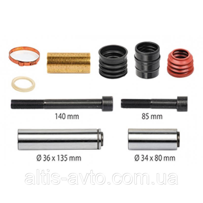 Ремкоплект направляющих суппорта Knorr SB7122, SB7132, SB7126, SB7136 ➤ K000132