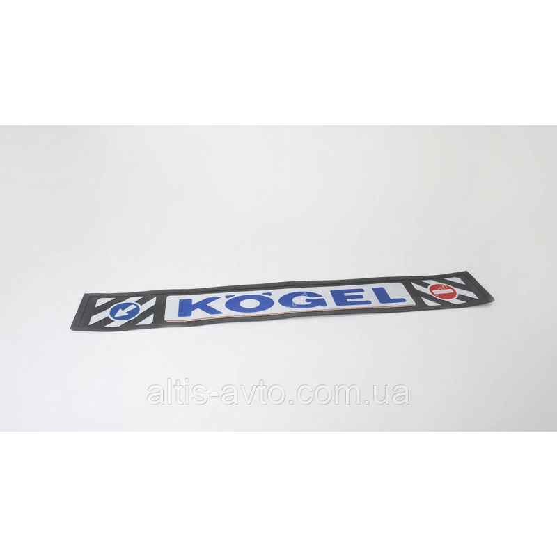 Брызговик прицепа (метла) черный “KOGEL“ синим, 3D!! ➤ MG99937 Брызговик прицепа (метла) черный “KOGEL“ синим, 3D!! ➤ MG99937