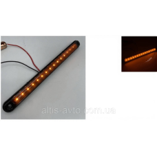 Фонарь габаритный 24В желтый LED вдоль ➤ MG102216