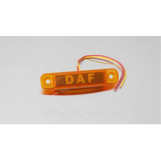 Фонарь габаритный вдоль надпись “DAF“ LED желтый ➤ MG100783