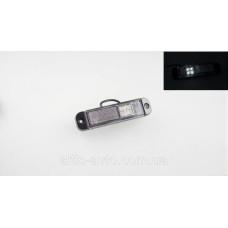 Фонарь габаритный 4LED, 12–24V без кронштейна, белый ➤ FR0194W
