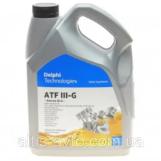 Масло ATF DELPHI 5L (Made in France! ) DEXRON III–G Allison C–4, Ford MERCON ➤ 93892749 DEL