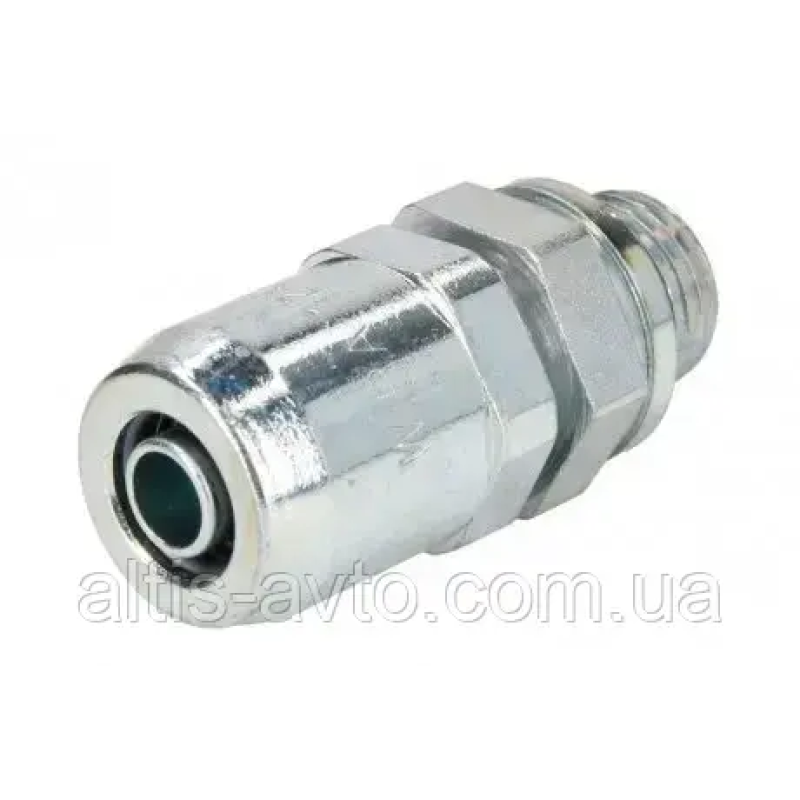 Фиттинг прямой металл M16–D12 WIRA ➤ 290062
