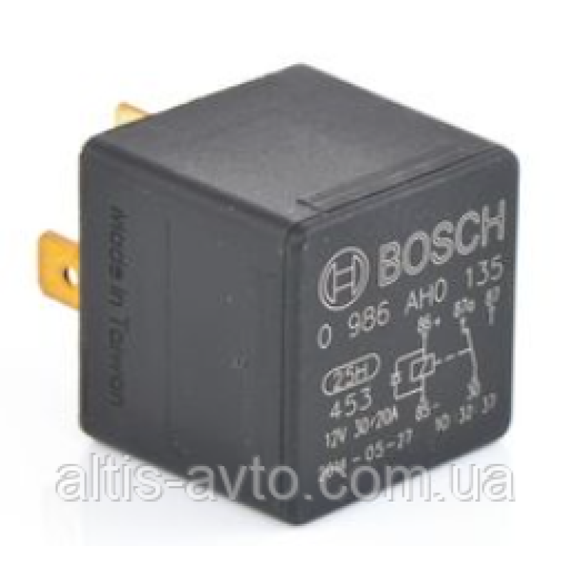 Реле BOSCH 20A, 24V 5 PIN ➤ 0986AH0206-BOSCH Реле BOSCH 20A, 24V 5 PIN ➤ 0986AH0206-BOSCH