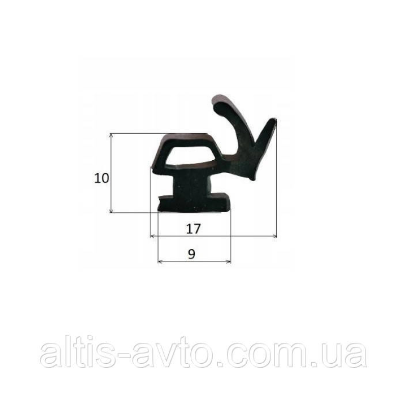 Резиновый уплотнитель Wielton 17х10х9 мм Резиновый уплотнитель Wielton 17х10х9 мм
