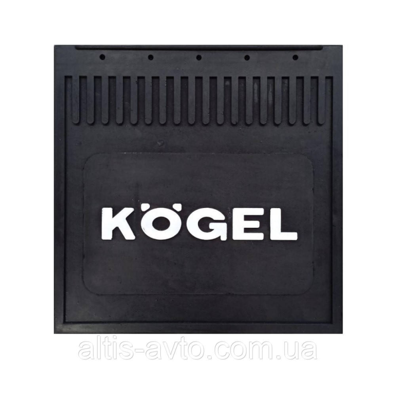 Брызговик KOEGEL (400х400) рельефная надпись Брызговик KOEGEL (400х400) рельефная надпись