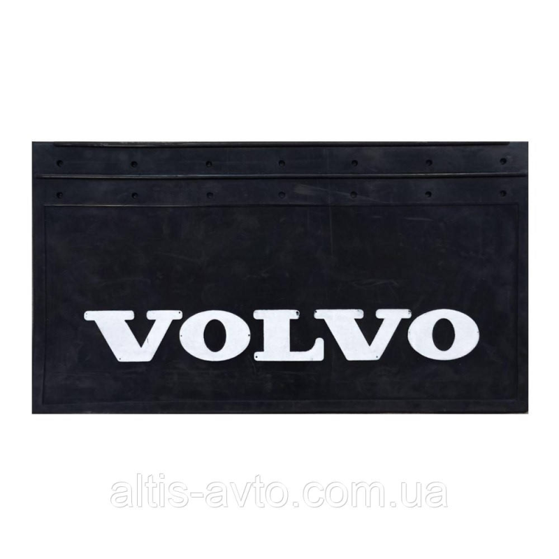 Брызговик VOLVO (650х350) рельефная надпись Брызговик VOLVO (650х350) рельефная надпись